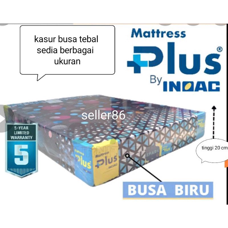 KASUR BUSA INOAC MATTRES PLUS TEBAL ORIGINAL BANDUNG  /  KASUR BUSA INOAC / MATRESS PLUS BY INOAC