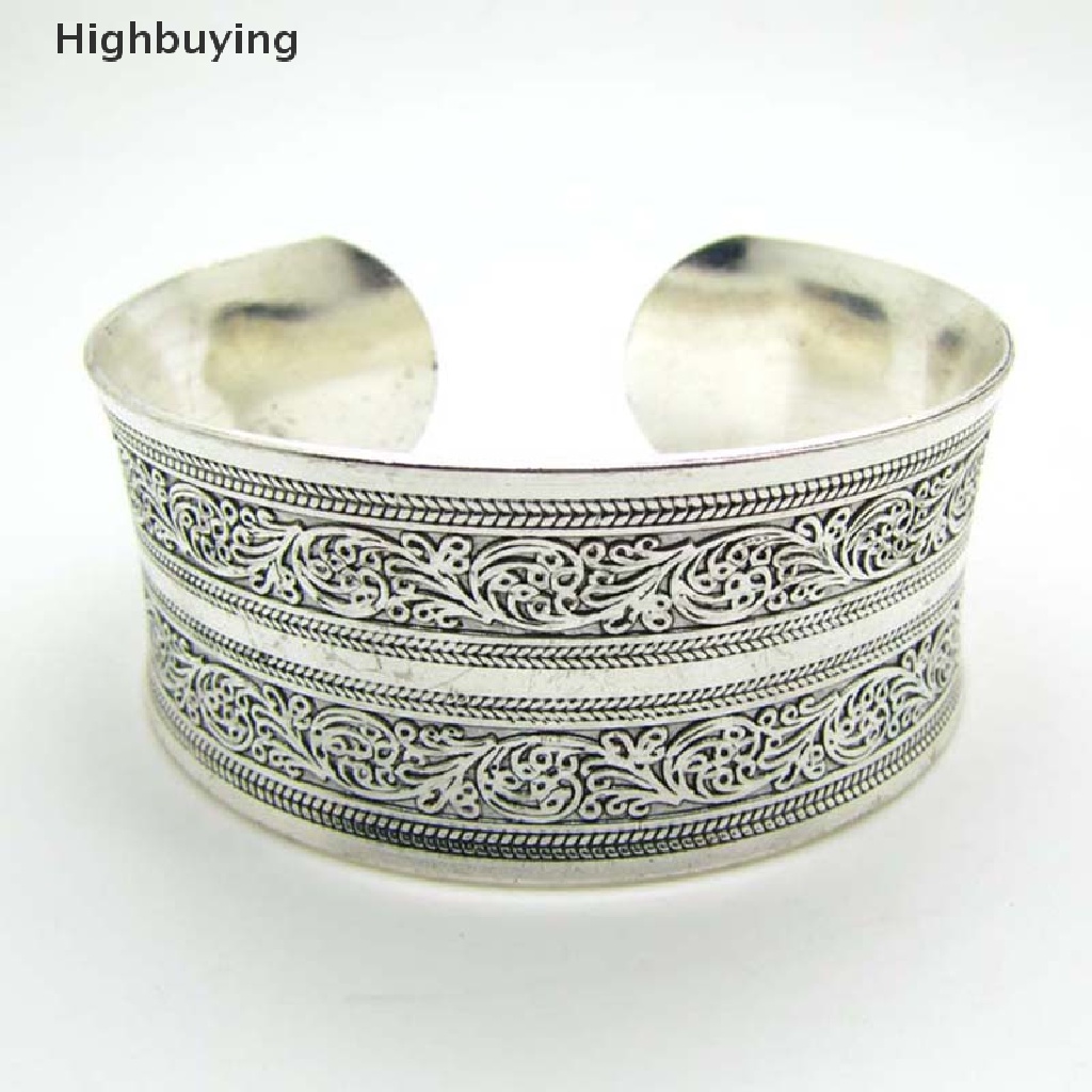 Hbid Hot! Totem Bangle Cuff Bracelet Perak Tibet Baru Glory