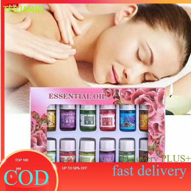 Minyak essential oil humidifier 12 pcs