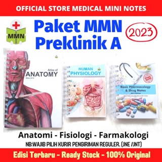 Paket Preklinik Dasar A || Paket MMN Anatomi + Fisiologi + Farmakologi