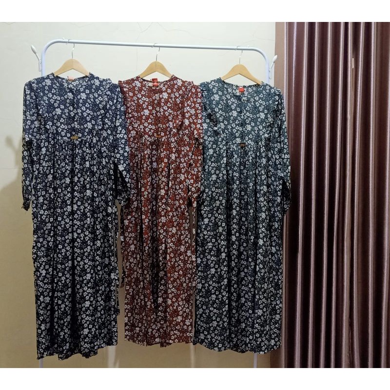 Gamis Lizam motif bunga