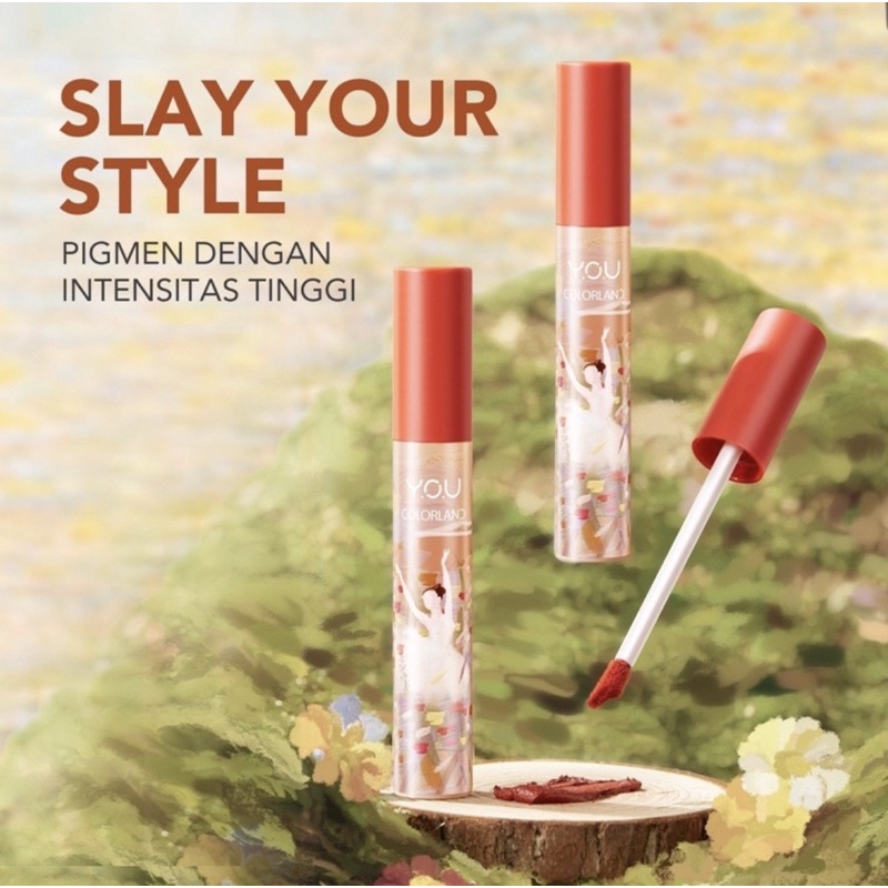 YOU Colorland - Soft Stroke Lip Clay / Matte / Cream Colorland