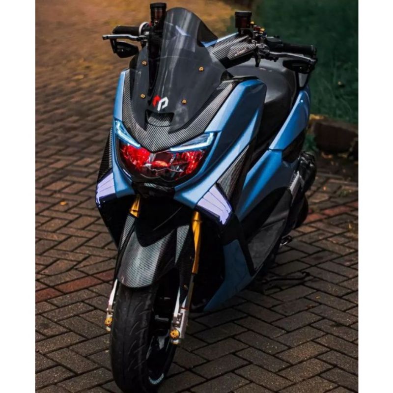 Winshield/ Visor Nmax Model TDR Tameng Kaca Depan Winsil Nmax