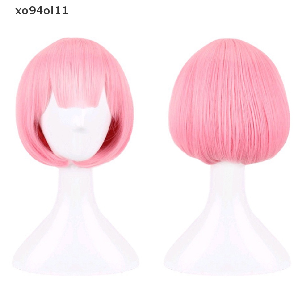 Xo Life in a Different World Ram Rem Cosplay Wig Anime Cosplay Hiasan Kepala Props OL