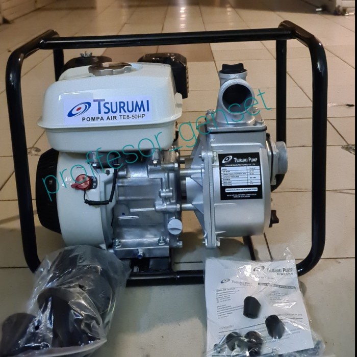 Pompa alkon irigasi 2 inch HONDA TSURUMI waterpump bensin TE8 50HP