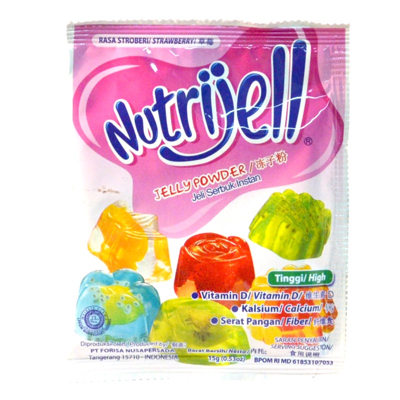 

Nutrijell Konnyaku Powder Strawberry 15