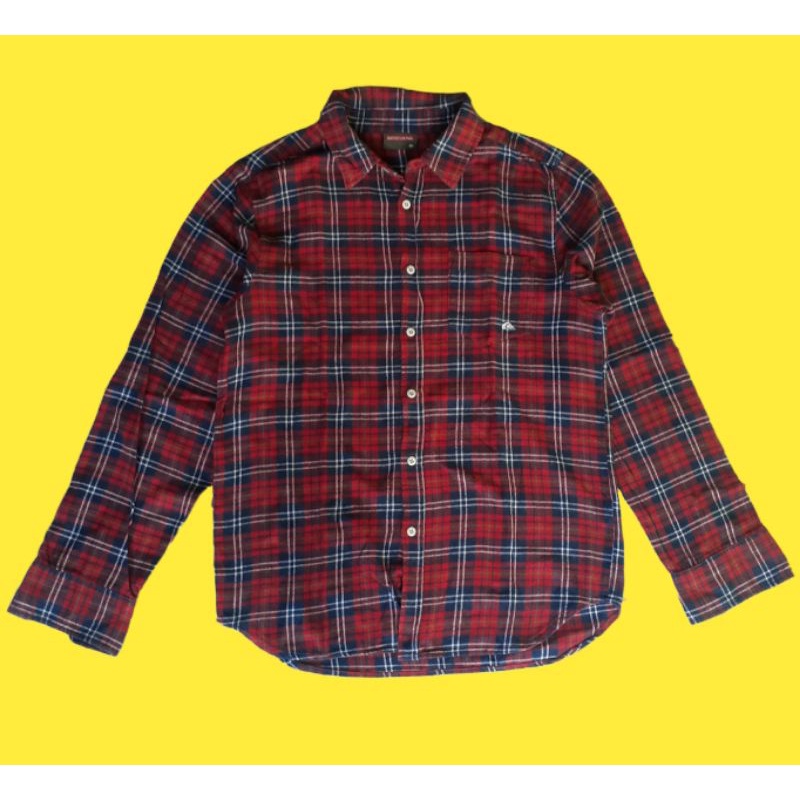kemeja flanel QUIKSILVER ORIGINAL