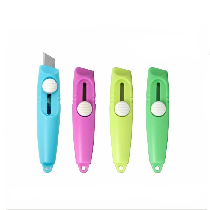 Cutter motif karakter Mini Pisau Kecil Mini Silet Mini Cutter Awan Cutter Travel Size/Cute Mini Craft PISAU PEMOTONG KERTAS MINI PORTABLE / CUTTER MINI UNTUK ALAT TULIS KANTOR