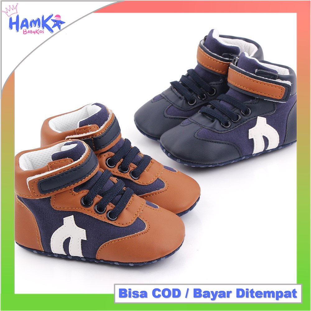 Sepatu Bayi Prewalker Laki Laki 0 6 12 Bulan Import Baby Boot Jordan Anak Laki Laki Umur 1 Tahun Cowok Cowo Kekinian