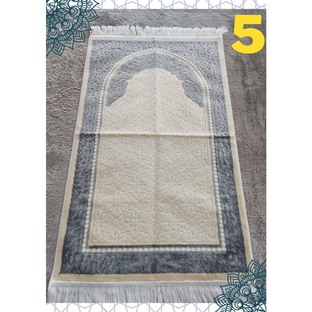 Sajadah Turki Import Aydin Sina Motif Elegan