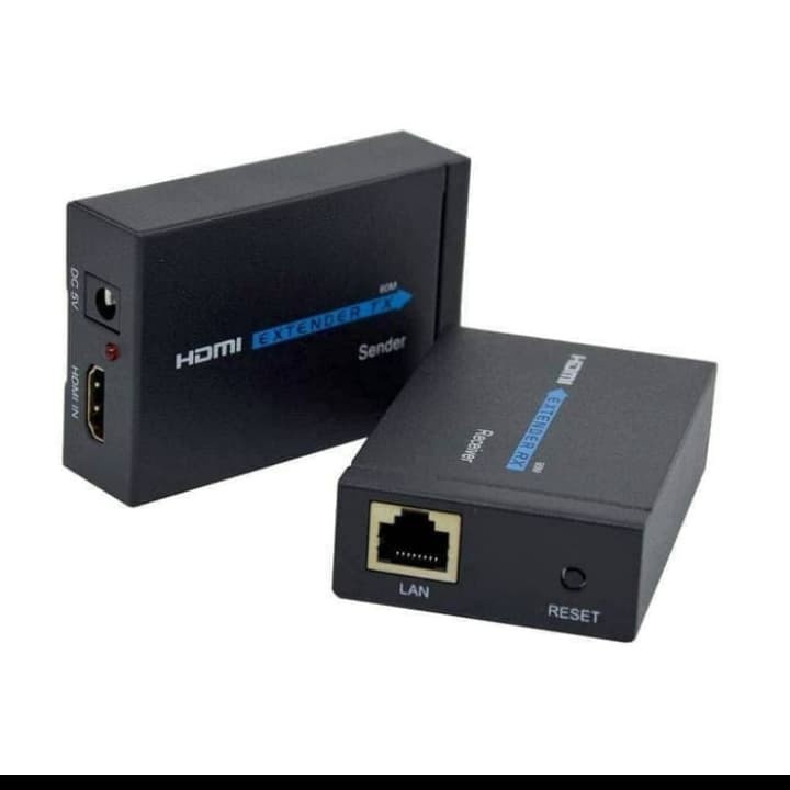 HDMI Extender 60Meter Via Kabel Lan Cat5/Cat6