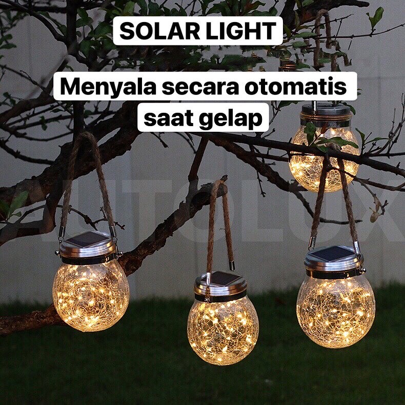 Lampu Hias / Lampu Natal / Lampu Gantung / Solar Surya / Lampu Pohon