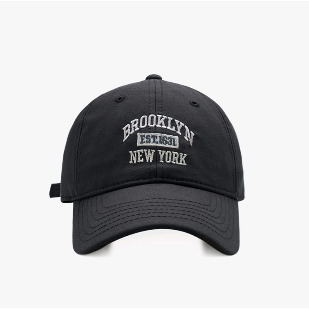 Topi Baseball Pria Wanita Brooklyn Est 1631 New York Cap Unisex Dewasa Real Pict