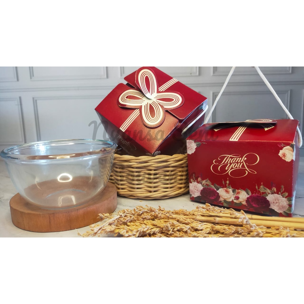 Souvenir Mangkok BIB4B Kaca Bening Polos Mangkuk Sambal Kaca Bulat Mangkok Aesthetic