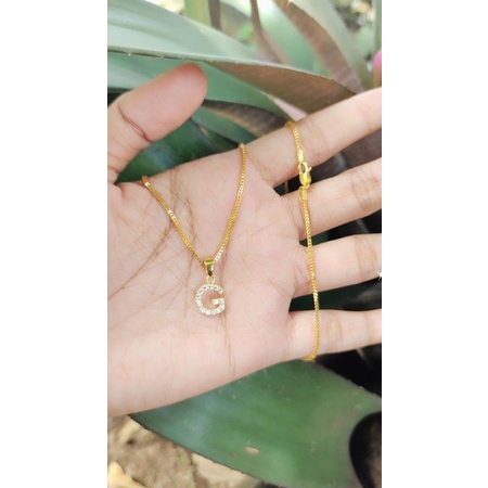 Kalung Liontin G Emas Muda