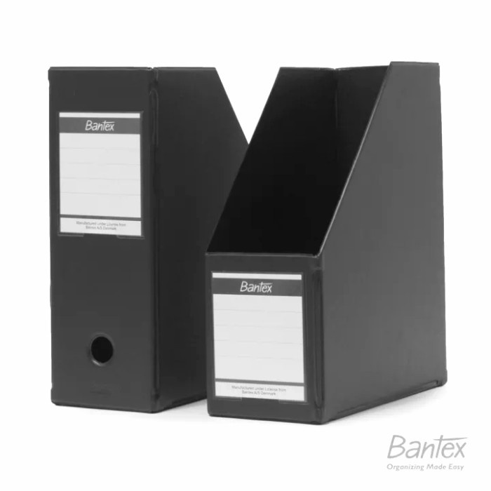 

Box File Box File Bantex Black Jumbo 10 Cm