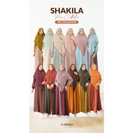 GAMIS DRESS SHAKILA BY ALHIJAZ READY STOCK