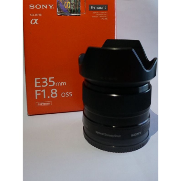 Lensa Sony E35mm f1.8 Bekas