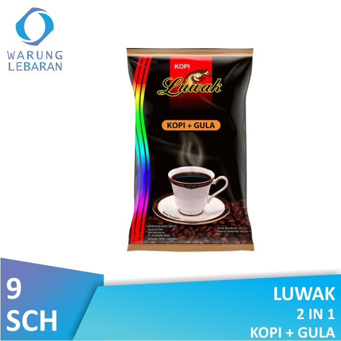 

Luwak Kopi 2 in 1 Bag (Isi 9 Pcs)