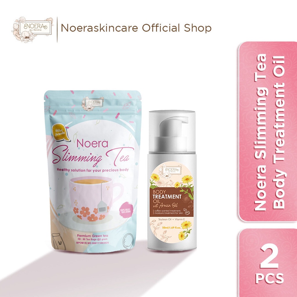 Noera Special Package | Noera Slimming Tea 60 &amp; Noera Body Treatment Oil