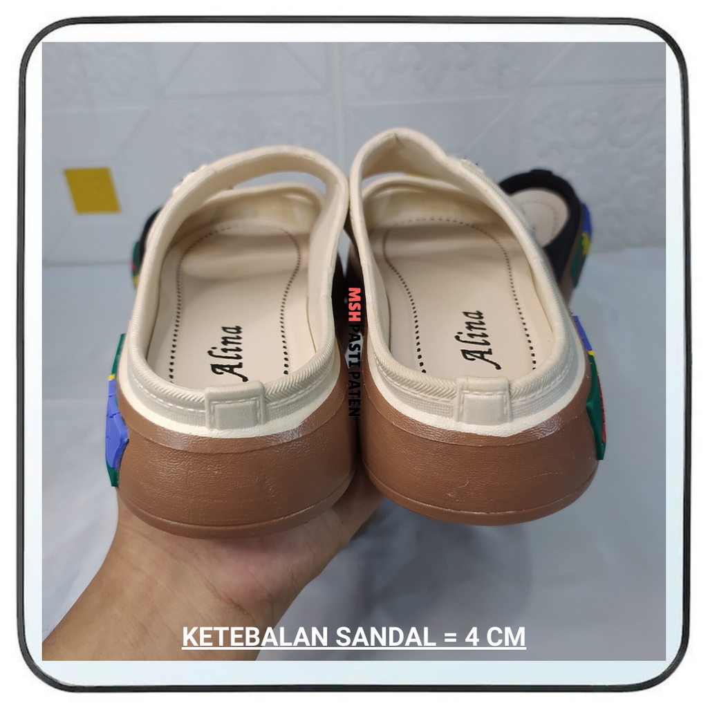 Sandal Import Wanita Korea Style Alina 029