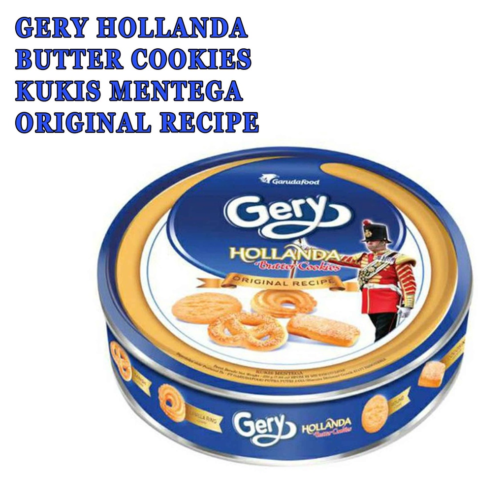 Gery Cookies Butter* Gery Hollanda* Butter Cookies 450g