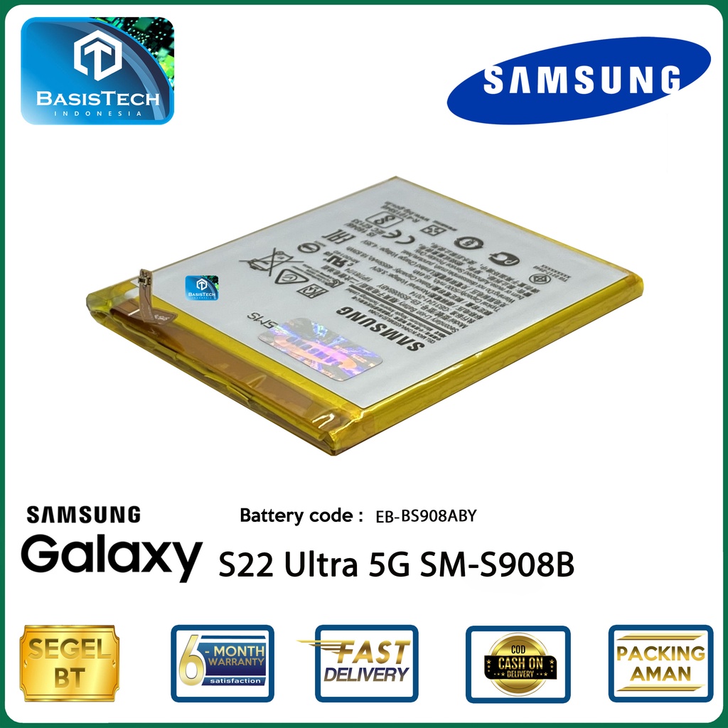 BATERAI SAMSUNG GALAXY S22 ULTRA 5G SM-S908B EB-BS908ABY ORI99