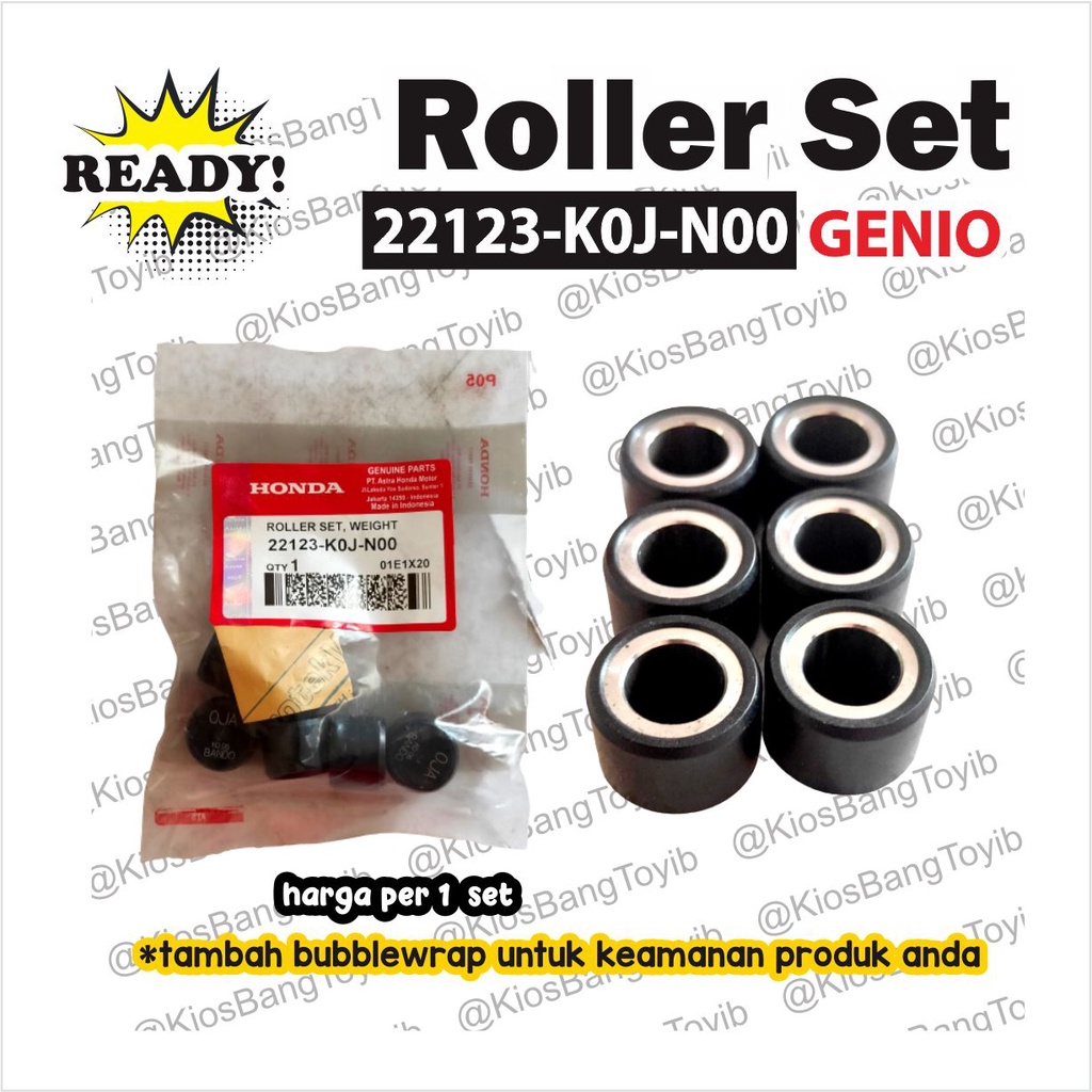 Roller Weight Set HONDA Genio Beat Scoopy (22123-KOJ)