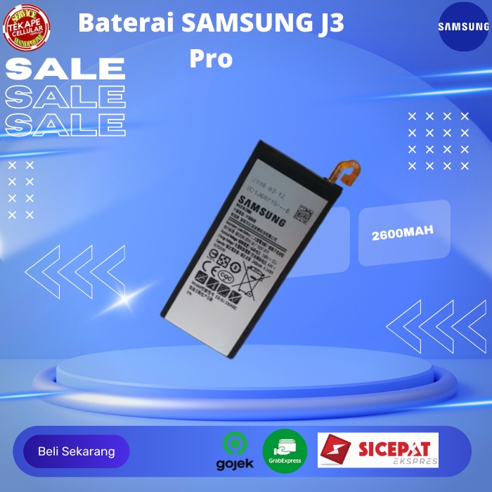 Baterai samsung j3 pro ori oem bergaransi