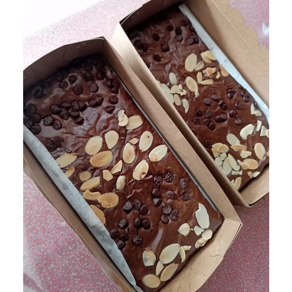 Brownies panggang/brownies klasik/Fudgy brownies 10x20