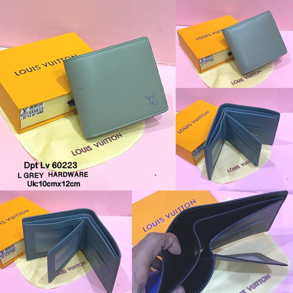 Dompet Kulit Lipat Pria  Import Dompet Kartu Pendek Free Box