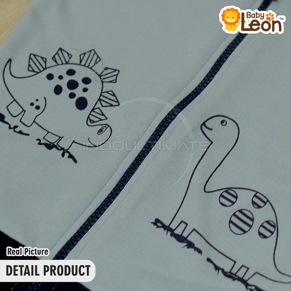 Jaket Anak Bayi Jaket Kupluk Bayi Resleting BABY LEON Jaket Anak Bayi Balita Baju Bayi JBS-04 Jaket Bayi Newborn