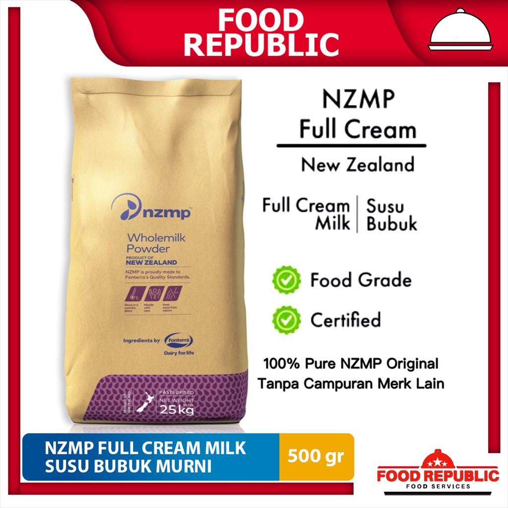 Nzmp Susu Bubuk Anchor Full Cream 500 gr Nzmp WholeMilk Powder