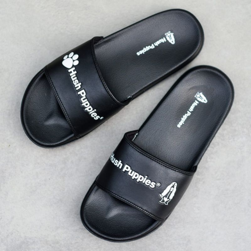 Sendal Hush Puppies Sandal Slop Selop Slide Hush Puppies TERLARIS Grade Original Pria/Wanita COD