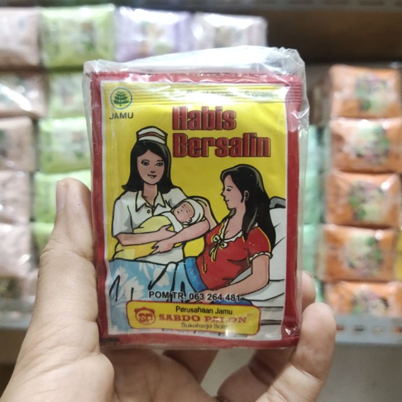 

JAMU HABIS BERSALIN SABDO PALON (isi 10 sachet)