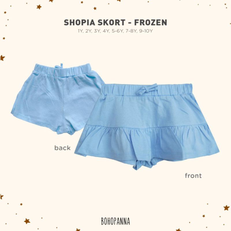 Bohopanna Sophia Skort 1th s/d 8th - Rok Boho Baby