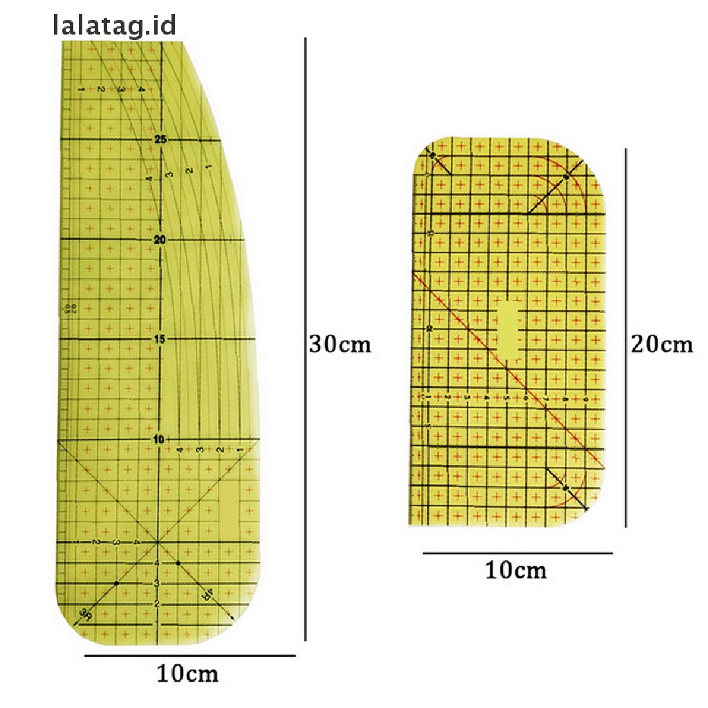 [lalatag] Penggaris Setrika Panas Alat Ukur Kain Tailor Craft DIY Perlengkapan Jahit [ID]