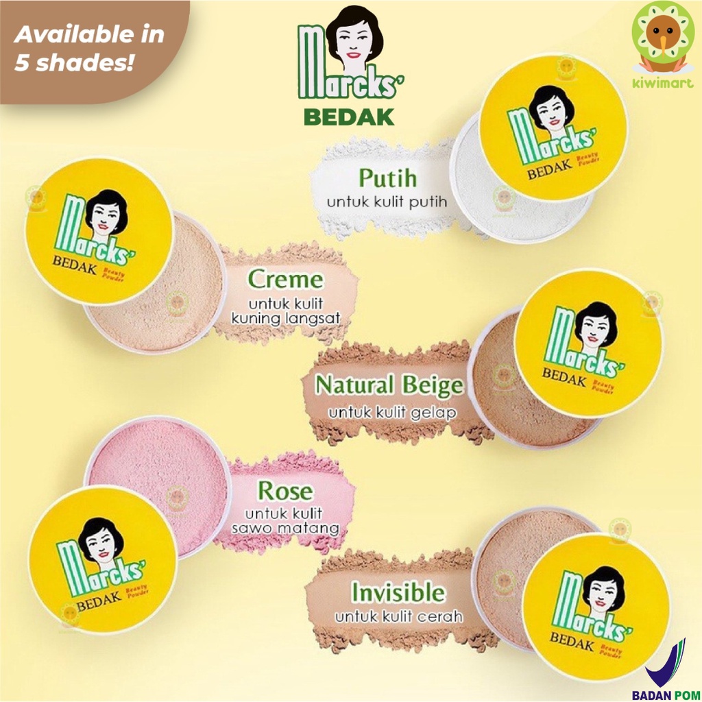 Bedak MARCKS - Bedak Tabur Marcks