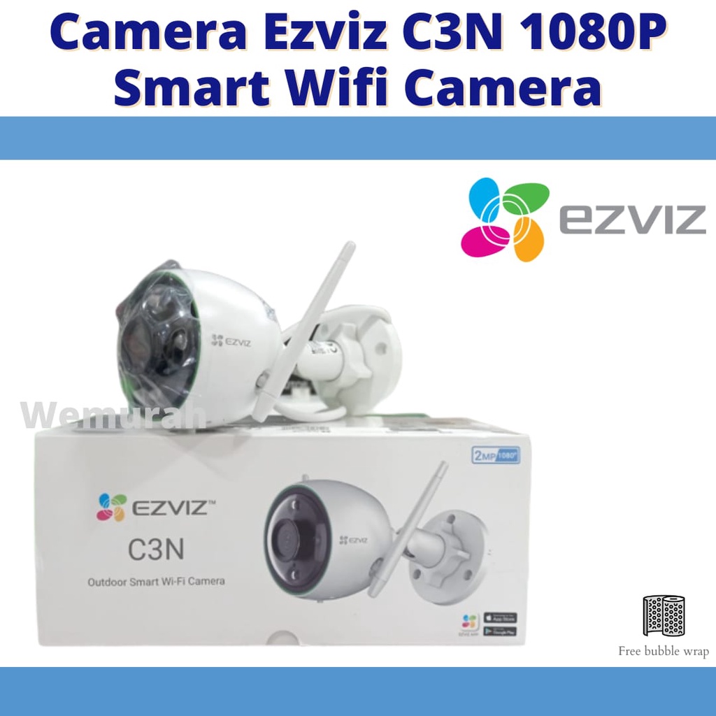 Camera Ezvis C3N 1080P Full HD Smart Wifi Outdoor 2MP - IP Camera