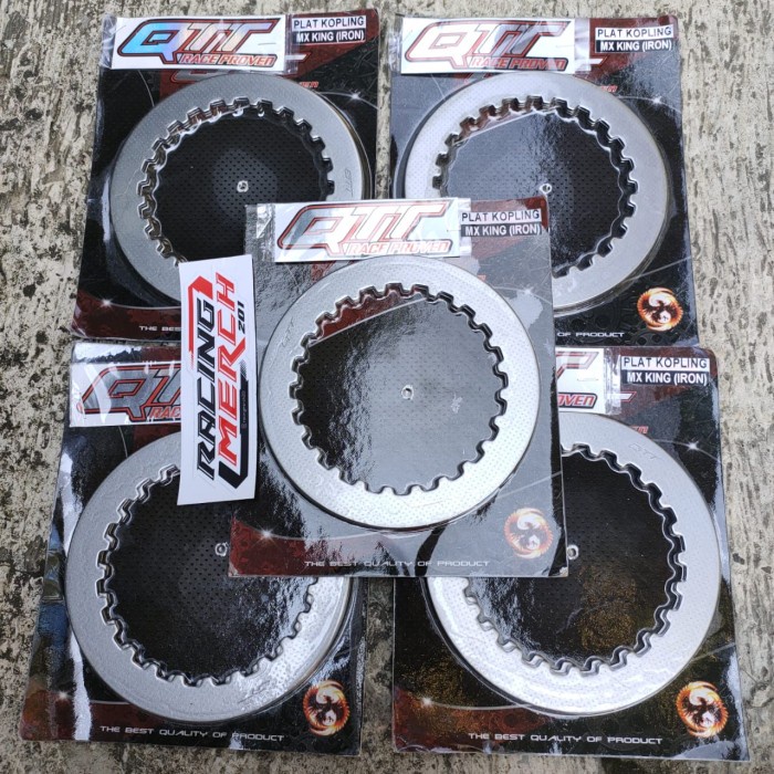 Plat Kopling Besi Iron Mx King QTT Racing  STOK TERBATAS