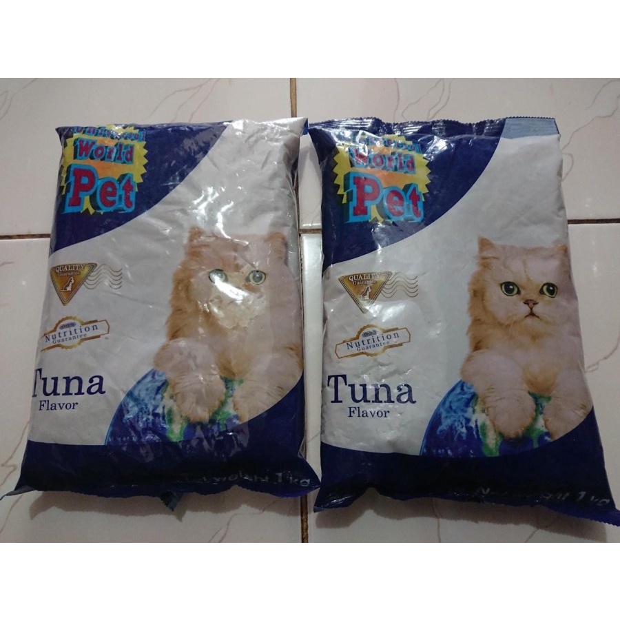 Universal cat tuna 1kg x 5 bungkus - makanan kucing dewasa Cat food