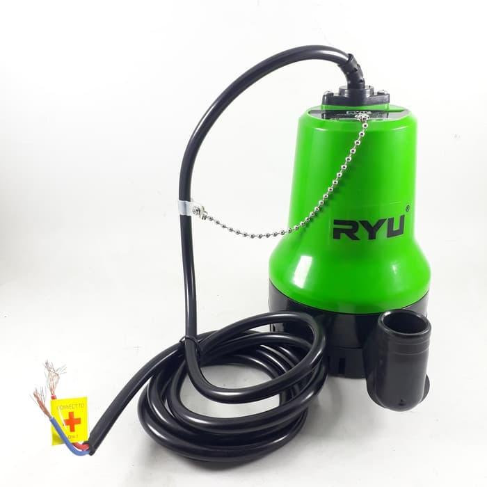 PROMO RYU Mesin Pompa Air Celup Kolam Ikan Akuarium DC 12V - Kolam Submersible Pump 12 Volt - Pompa Celup Air Aki DC 12 Volt - Pompa Air Celup DC Kolam Ikan Aquarium - Water Pump 12V RWP 25 DC