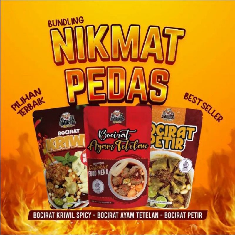

Paket Nikmat Pedas Boci Maknyoss