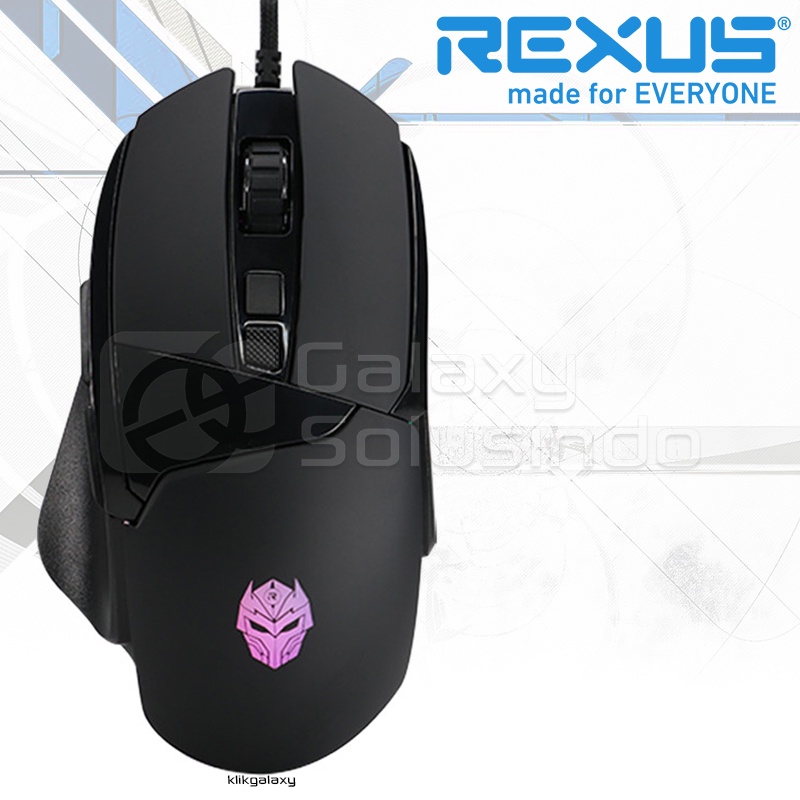 Rexus Xierra X18 Black Gaming Mouse