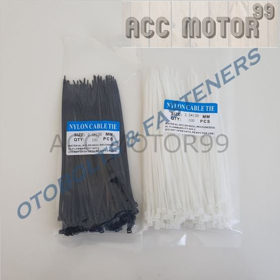 15cm Kabel Ties / Insulock / Insulok / Cable Ties 15cm 100pcs