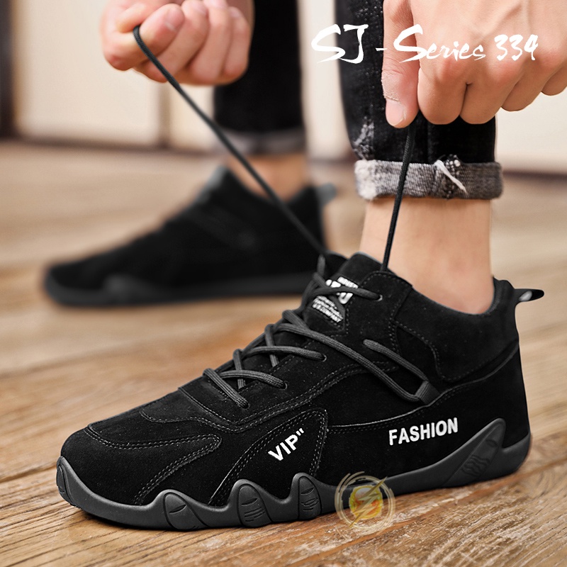 [JWALK] Sepatu Sneakers Pria Model Simple Keren Buat OOTD atau Kuliah Kualitas Import Premium -334