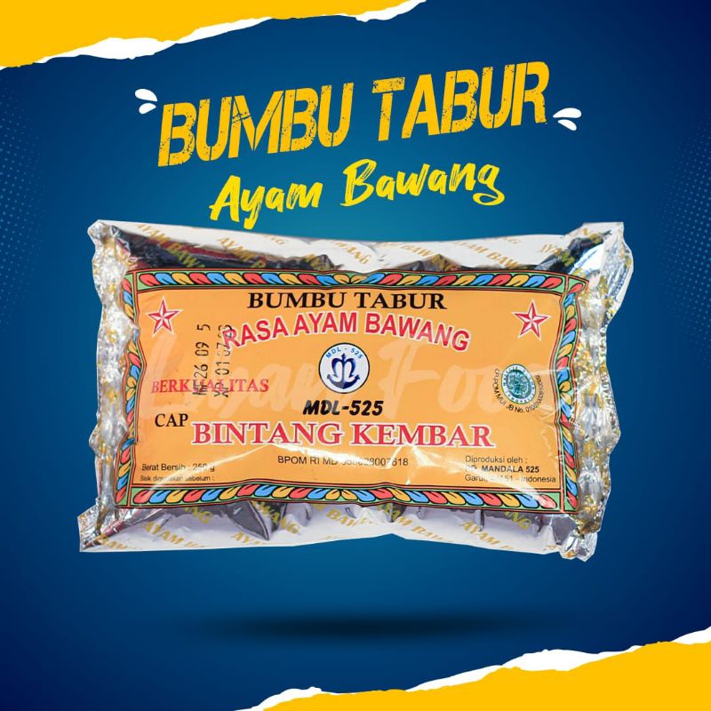 BUMBU PENYEDAP CAP BINTANG KEMBAR 250gram