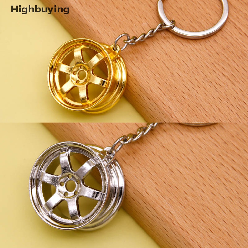 Hbid Gantungan Kunci Hub Modifikasi Mobil Tuas Manual Car Metal Keychain Turbo Gear Pendant Glory