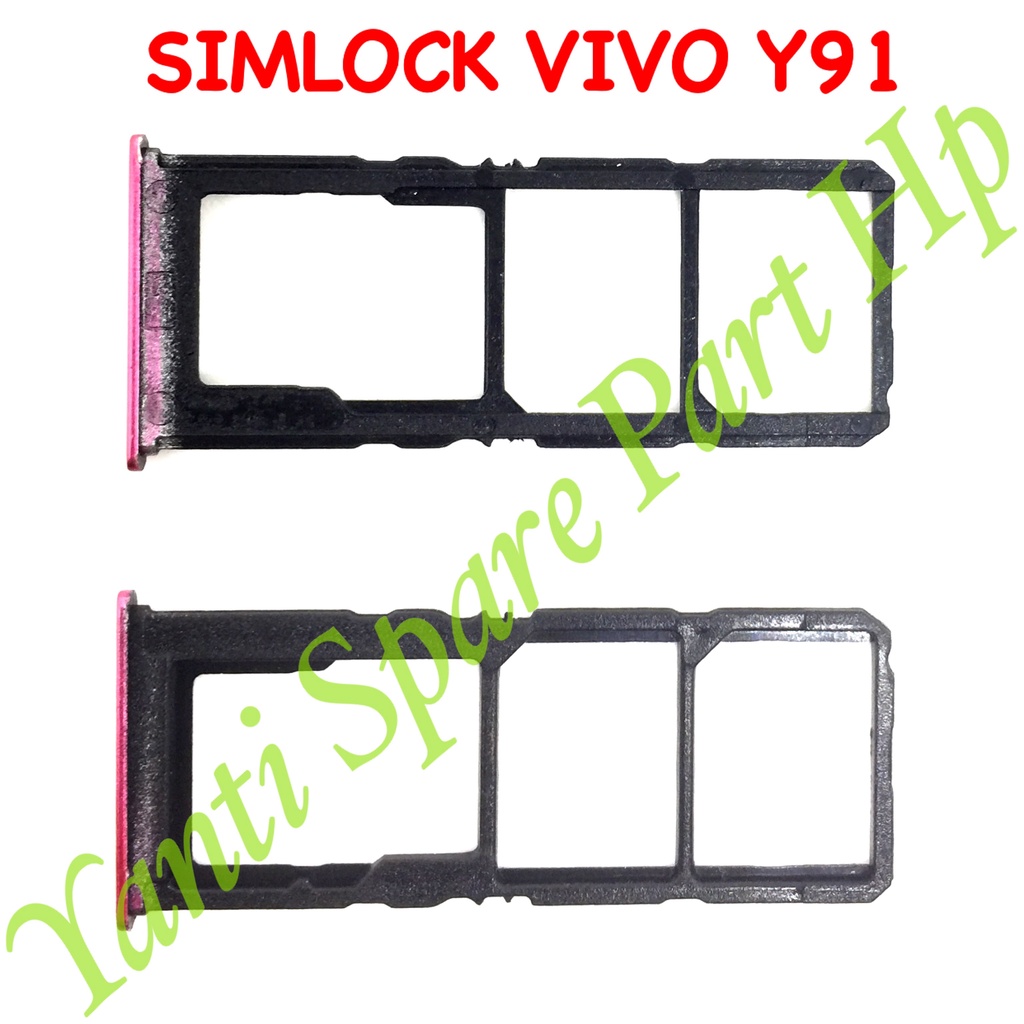Simtray Sim Lock Vivo Y91 Y93 Original Terlaris New