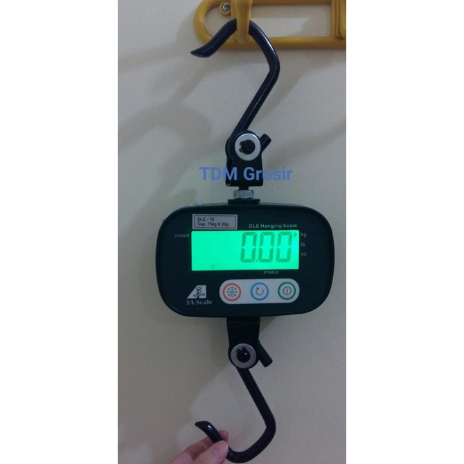 Timbangan Gantung Digital 75 Kg DLE-75